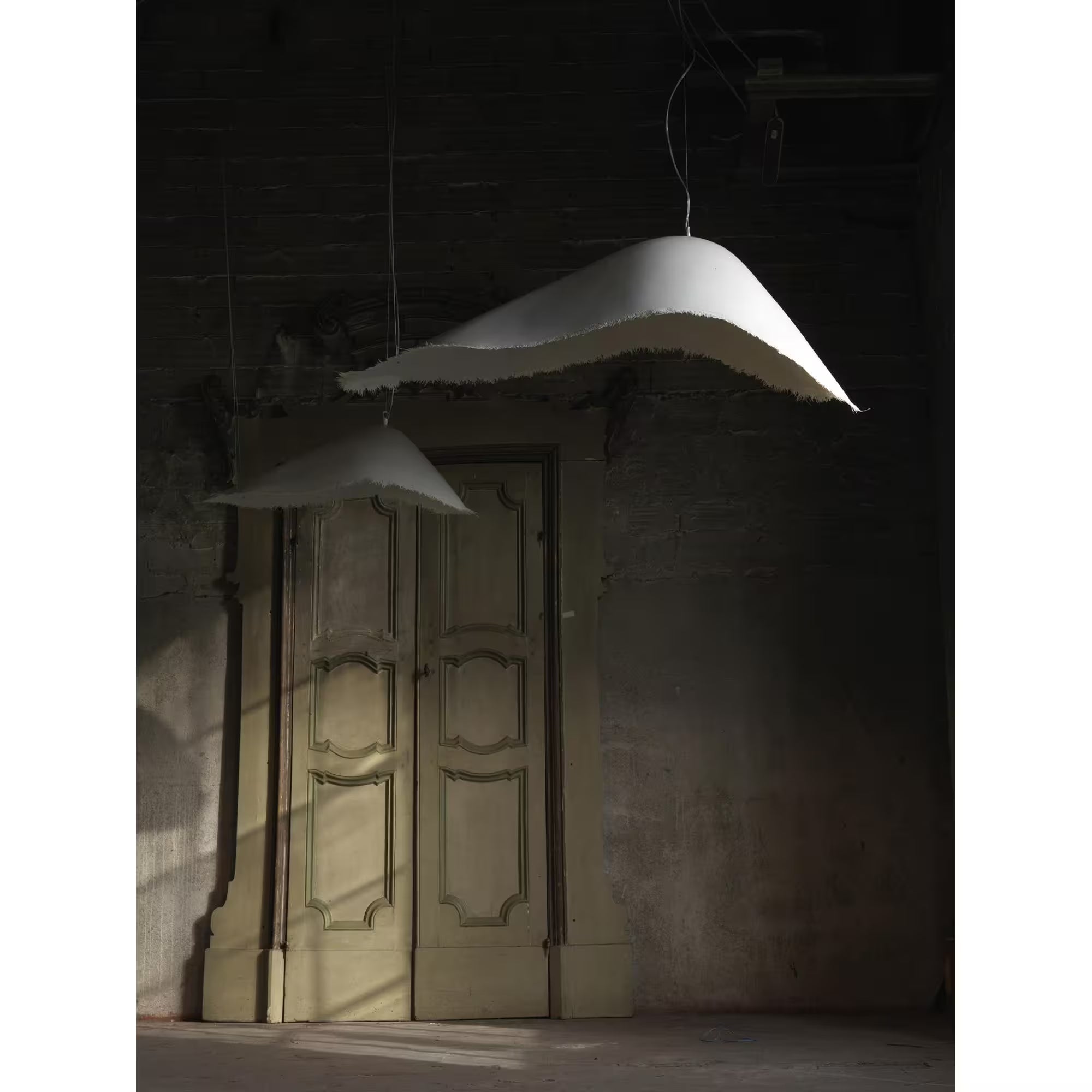 Lampa visící MOBY DICK bílá