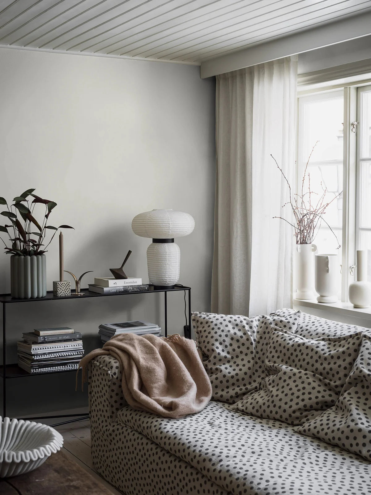 Structural wallpaper imitating linen - AIRY GREY light gray