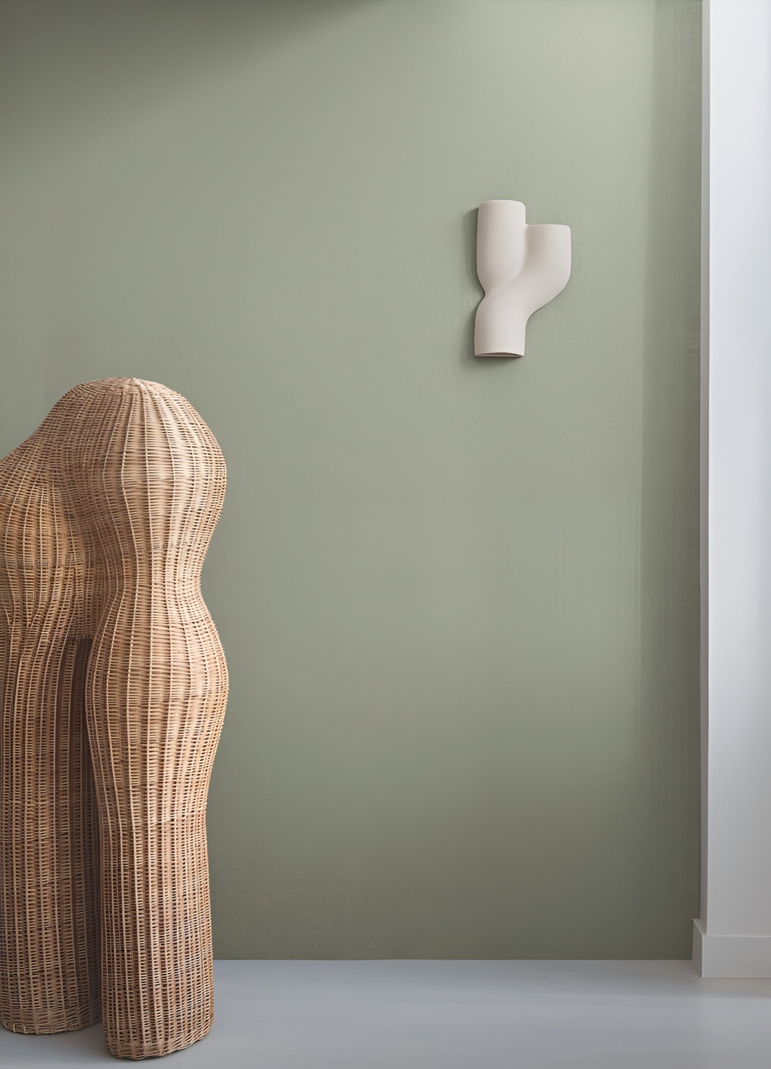 Tapeta tekstylna lniana LINORA - BLANC PÉTALE ciepła biel