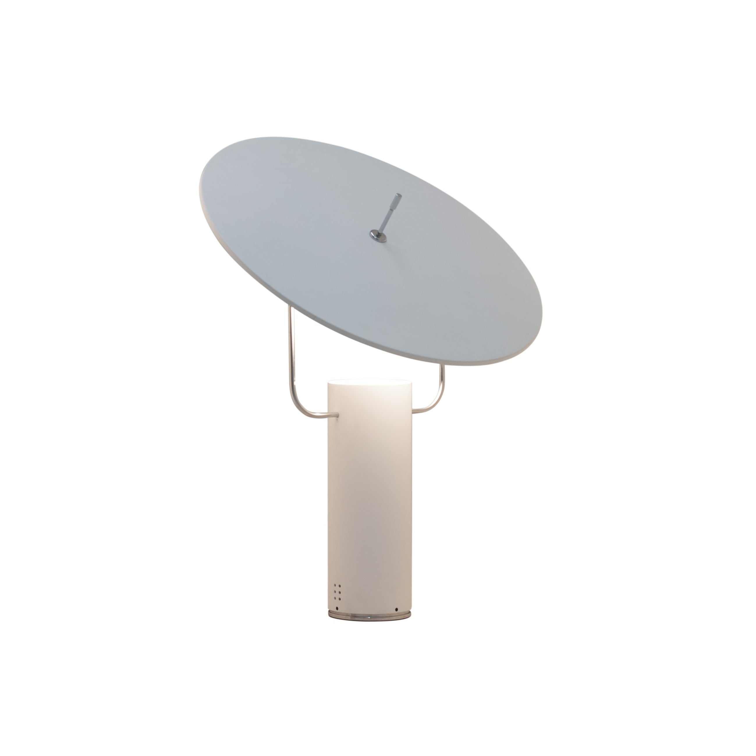 Lampa stołowa TX1 biały z oświetleniem LED