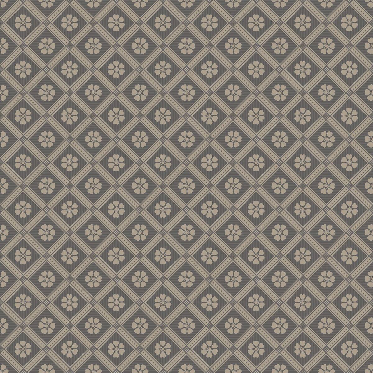 Tapeta s geometrickým vzorem LOVE hnědá