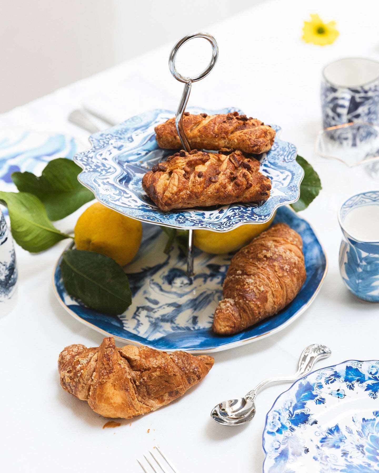 Patera CLASSIC ON ACID modrá porcelán