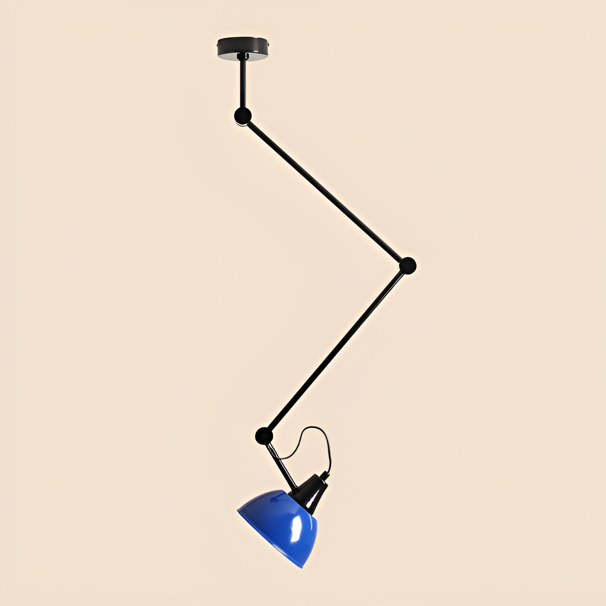 Adjustable ceiling lamp AIDA blue