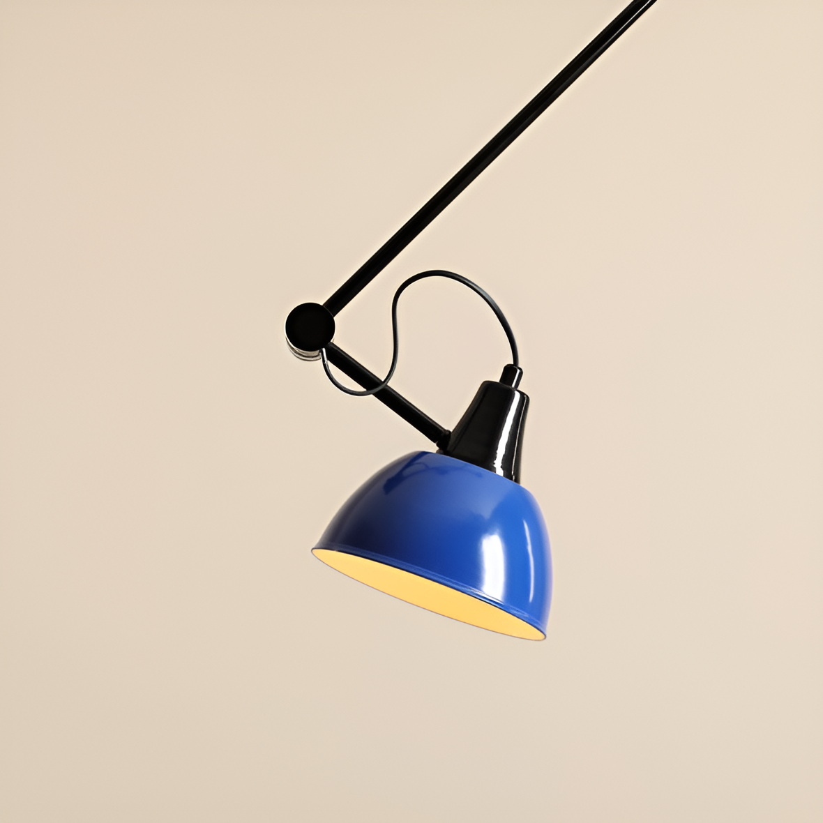 Adjustable ceiling lamp AIDA blue