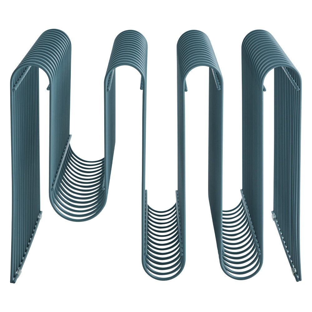 Stojan na časopisy CURVA modrý