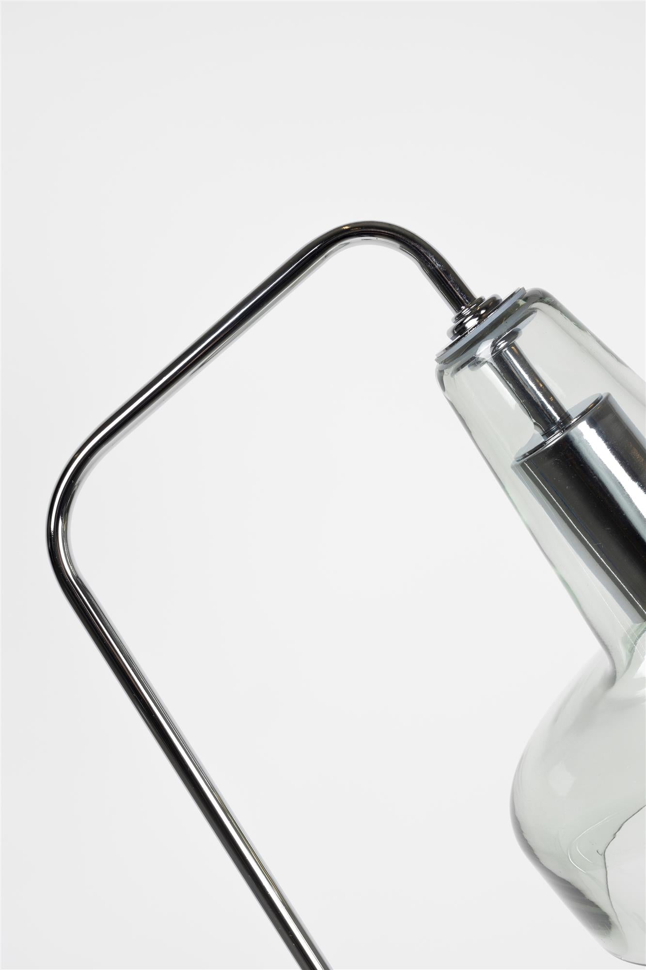 Stojací lampa ANSHIN stříbrná