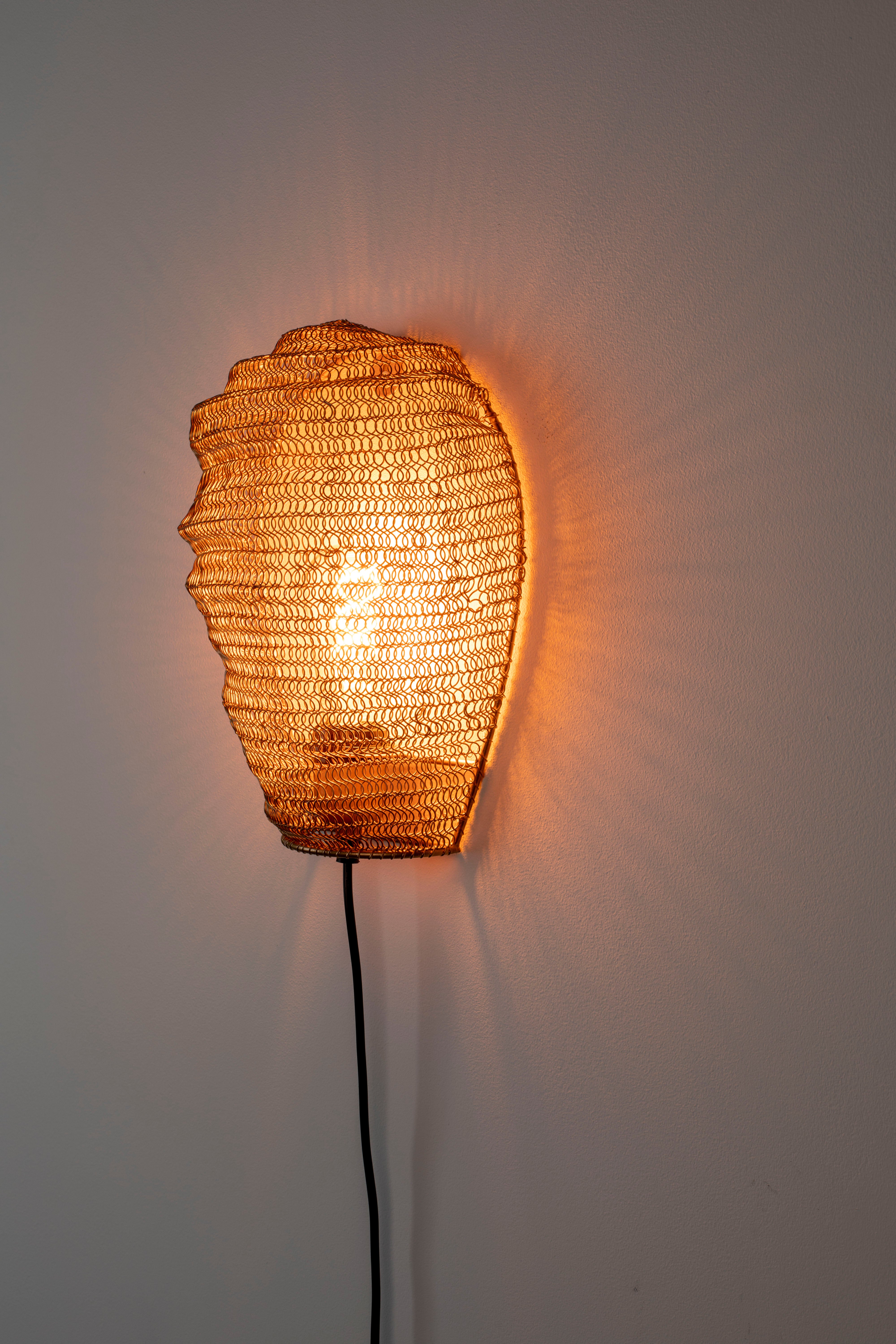 LENA gold wall lamp