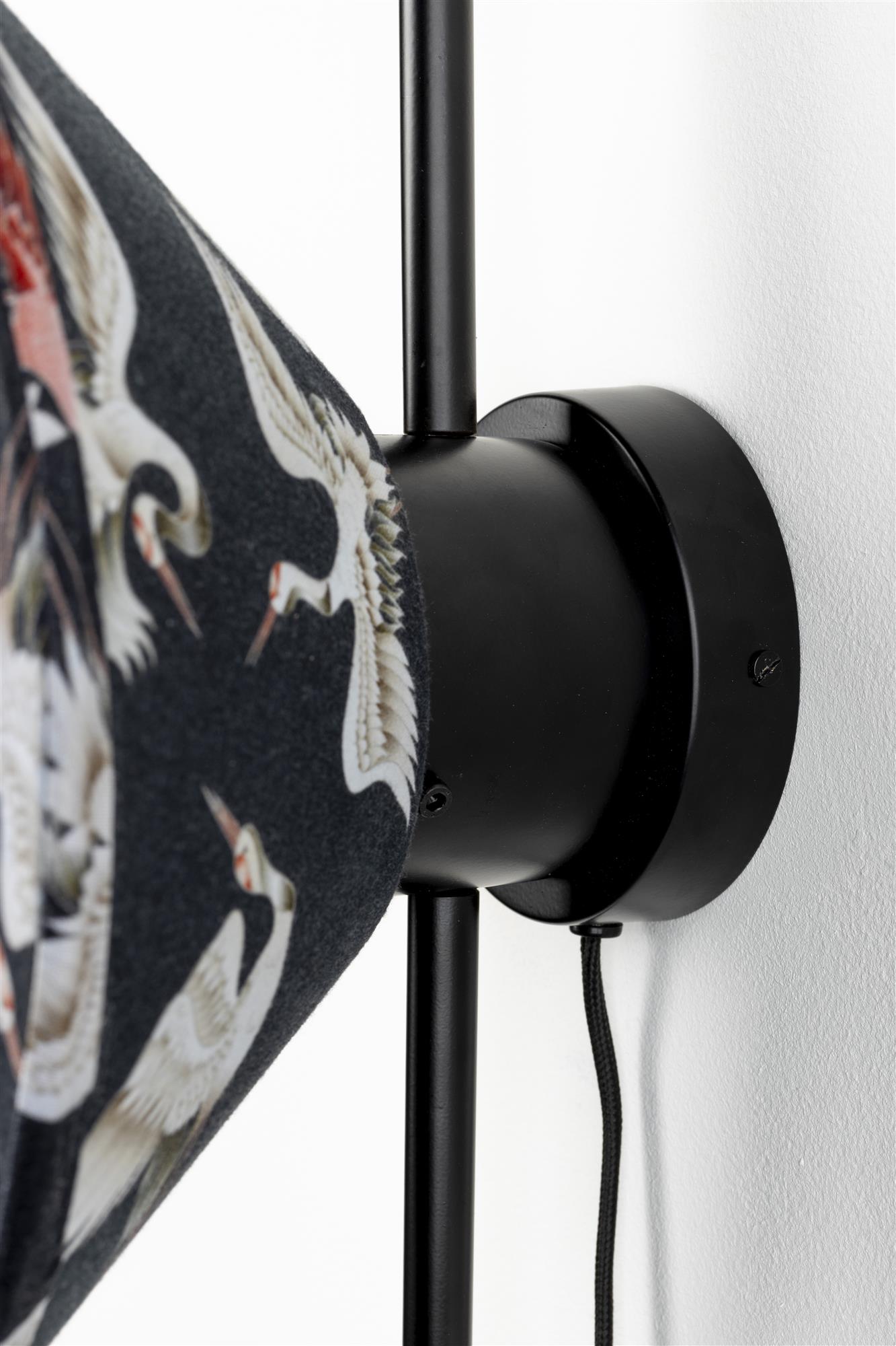 Nástěnná lampa JAYLEE černá