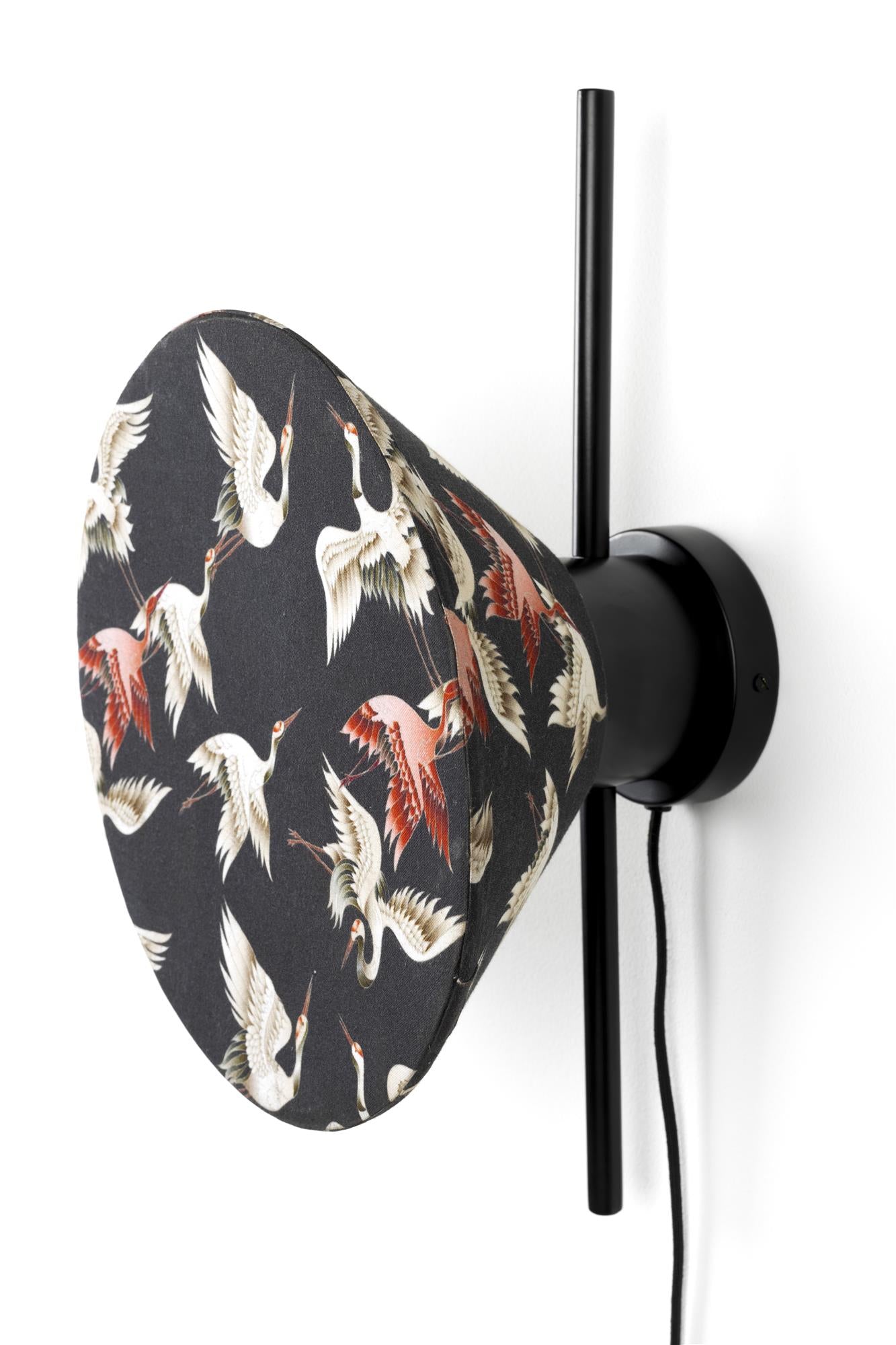 Nástěnná lampa JAYLEE černá