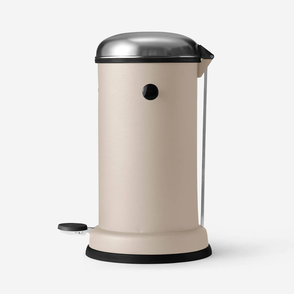 Trash Can PEDAL BIN beige