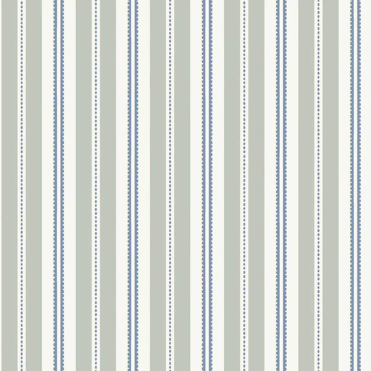 Tapeta s pruhy HEDDA šedá s bílou