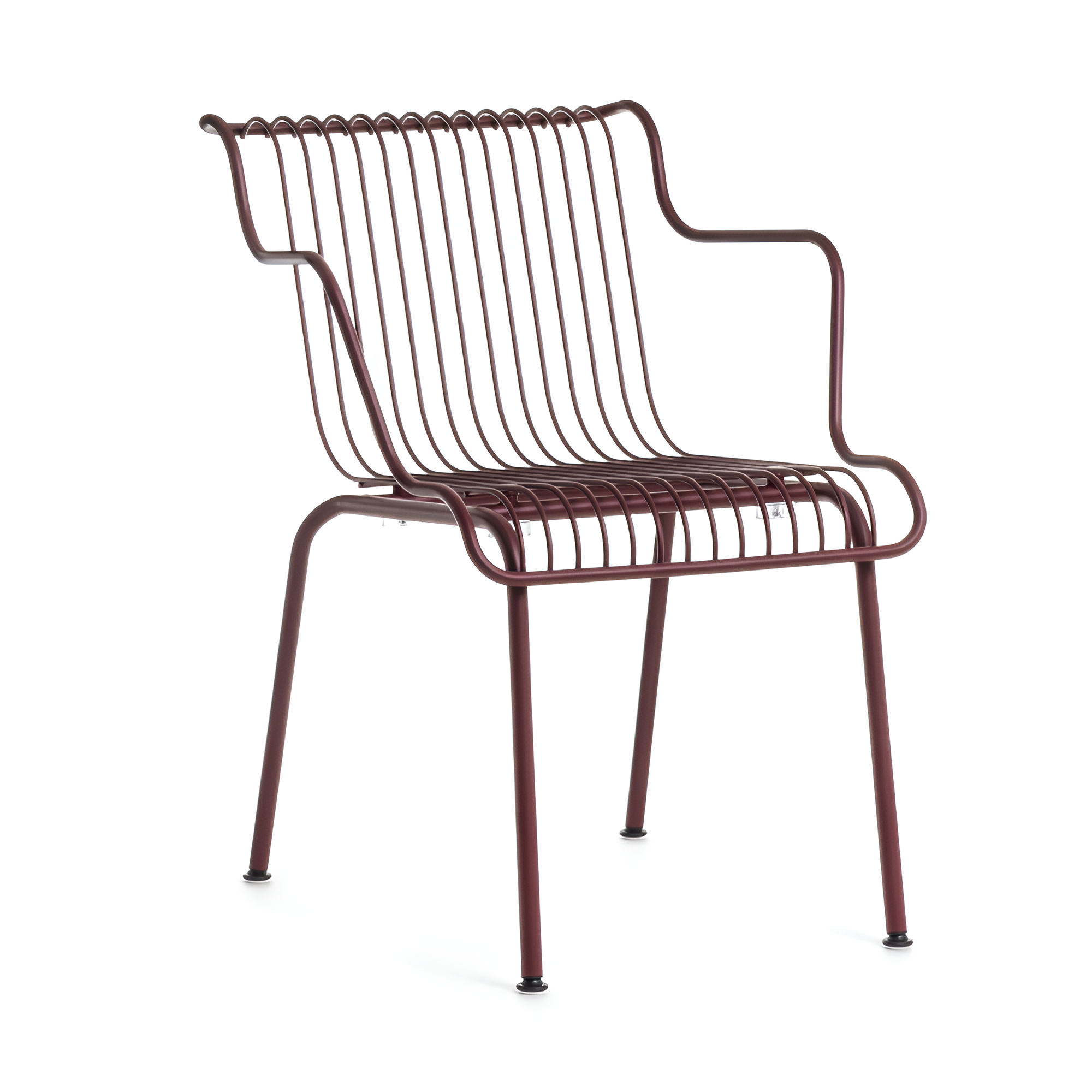 SOUTH burgundy garden chair