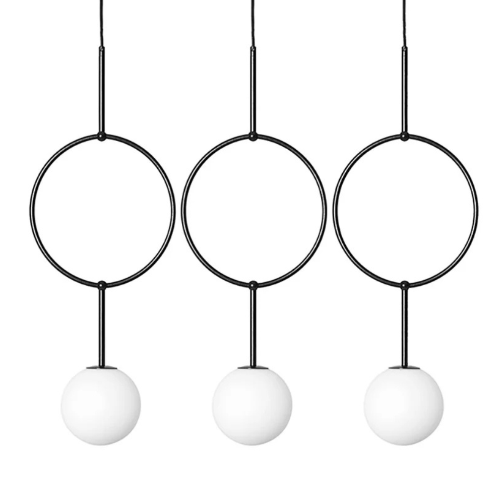 Závěsné svítidlo ISUULLA černé