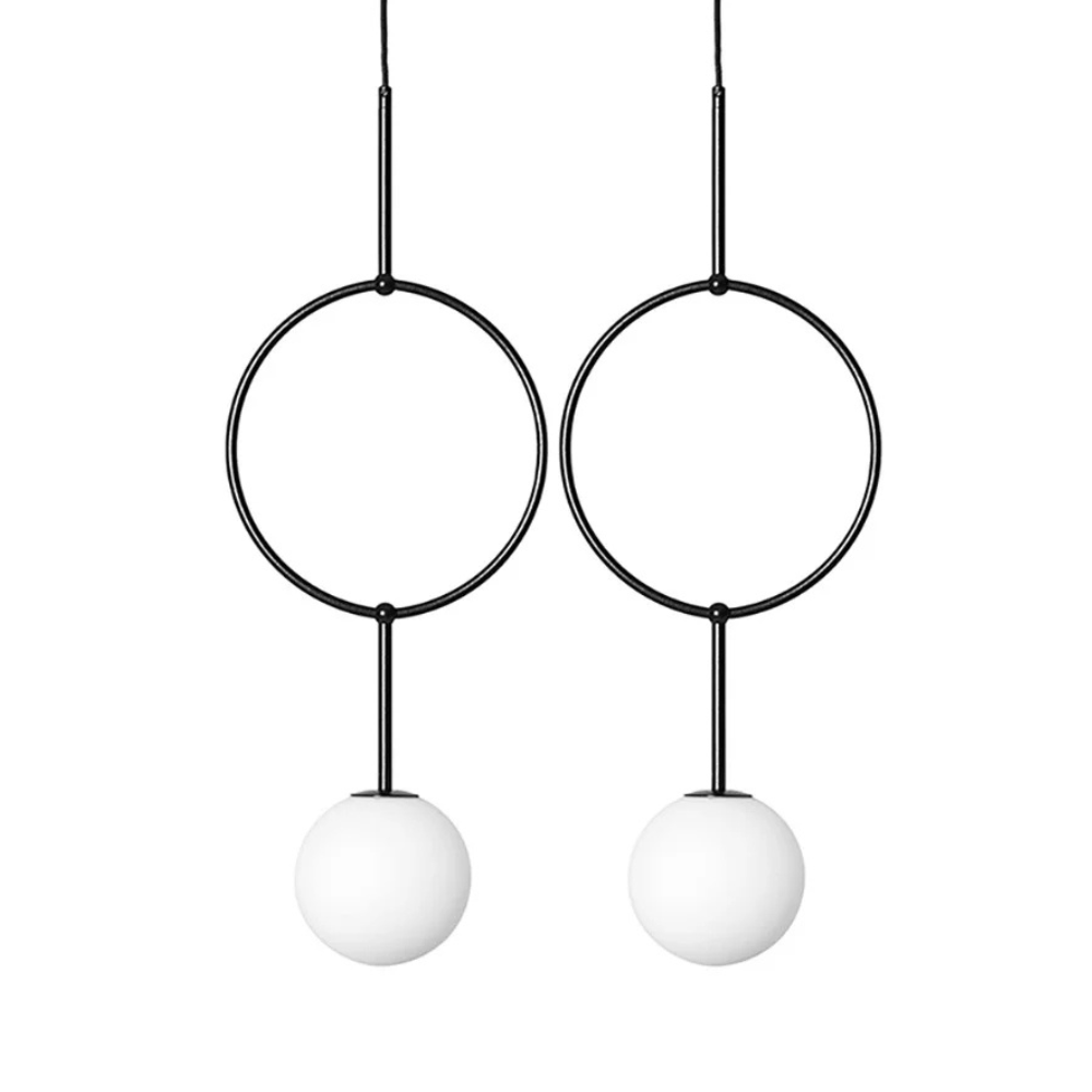 Závěsné svítidlo ISUULLA černé