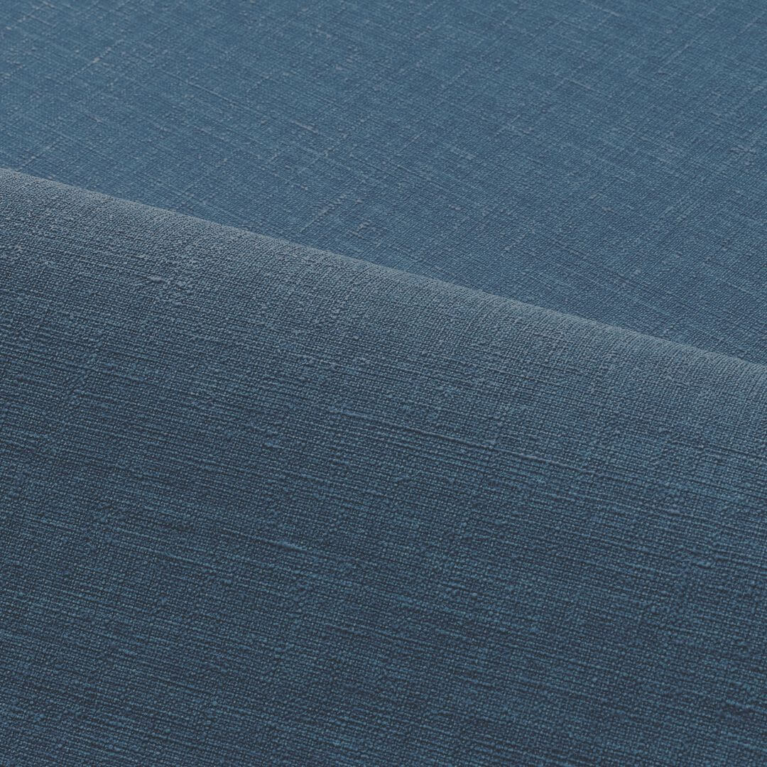 Tapeta se strukturou napodobující lněné plátno SHINOK - BLEU NUIT modrá