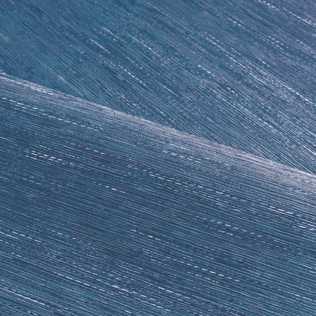 Tapeta se strukturou napodobující žakárovou tkaninu TATAMI - BLEU ELÉCTRIQUE tmavě modrá