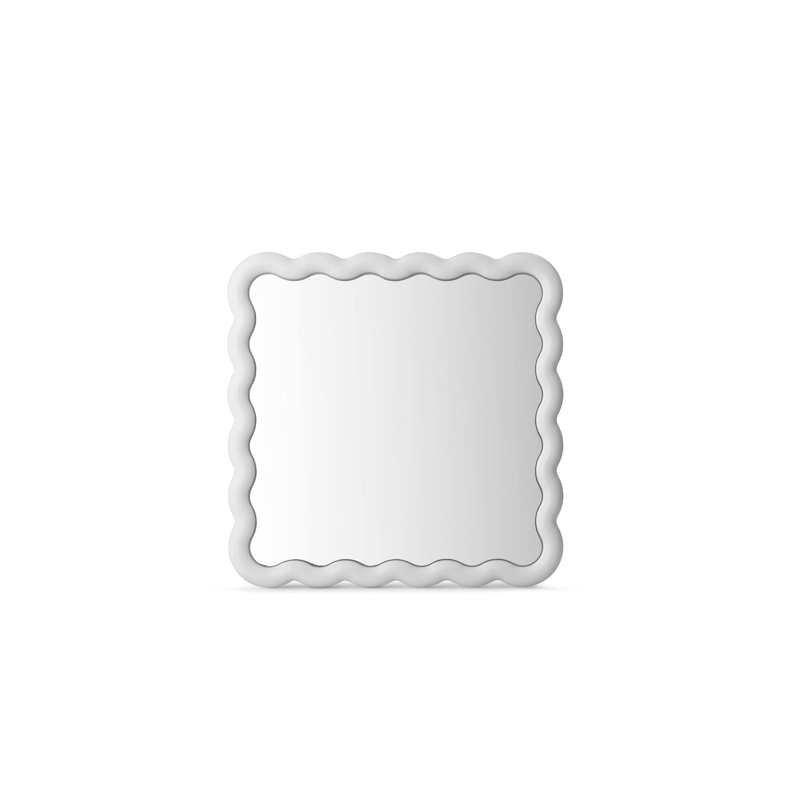 Illu illuminated mirror white frame