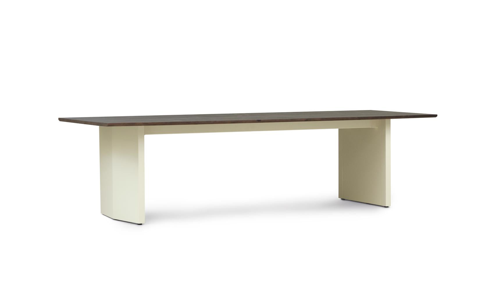 Cream panel table