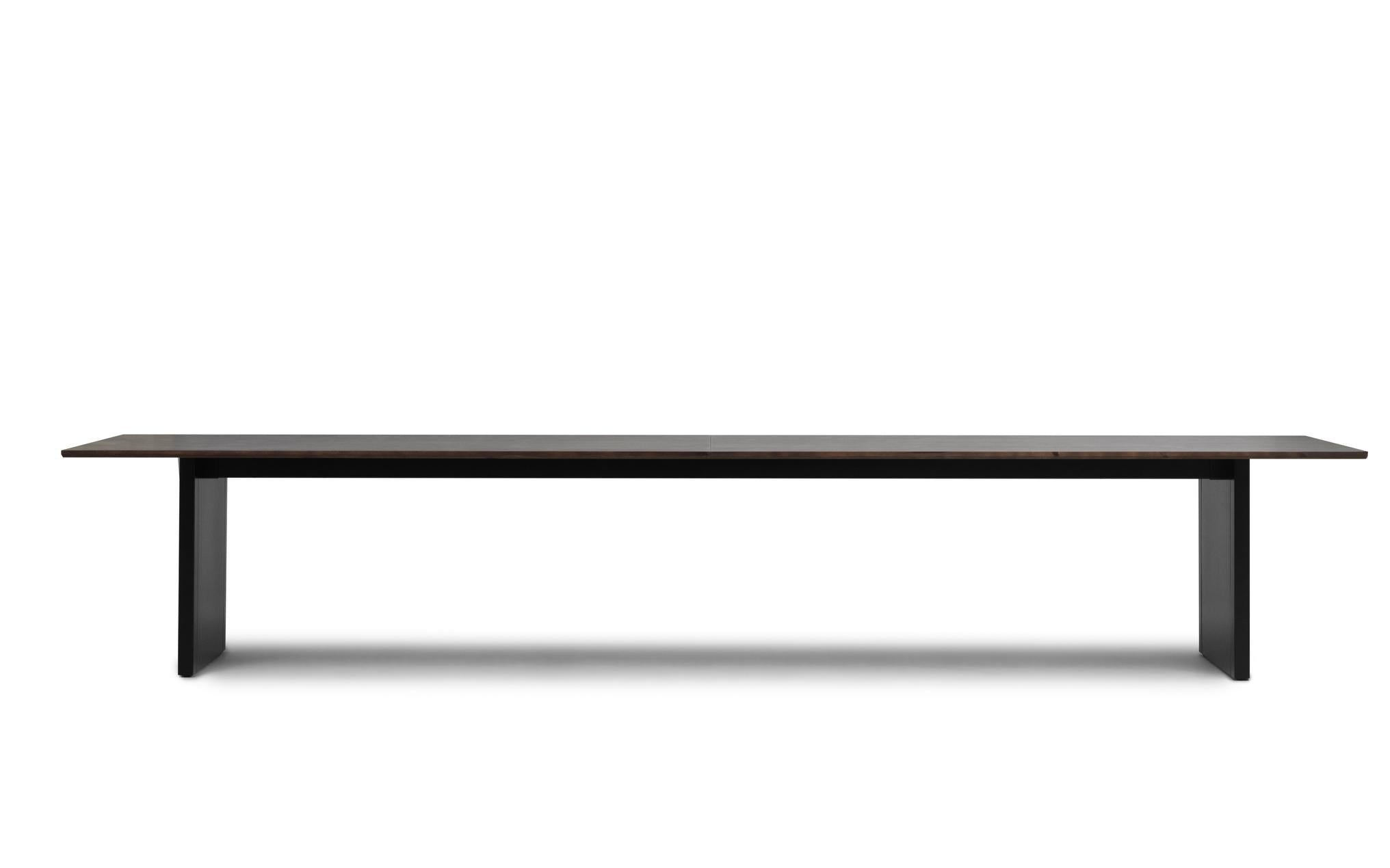 Stůl PANEL tmavě hnědý