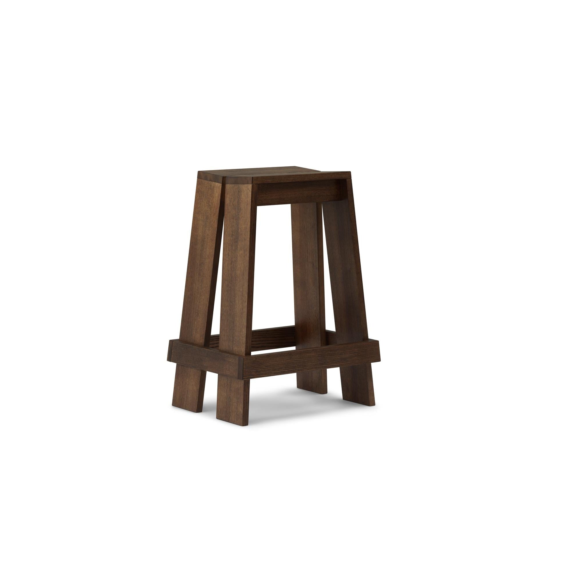 Barový stůl LET hnědý jasan