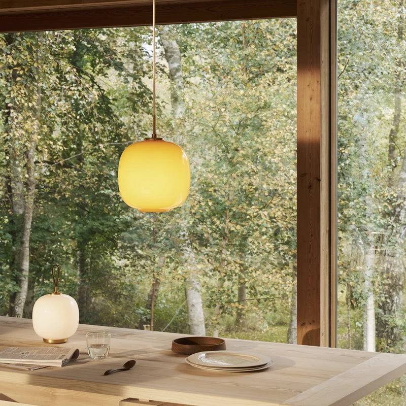 VL 45 Pendant Lamp Pale Yellow
