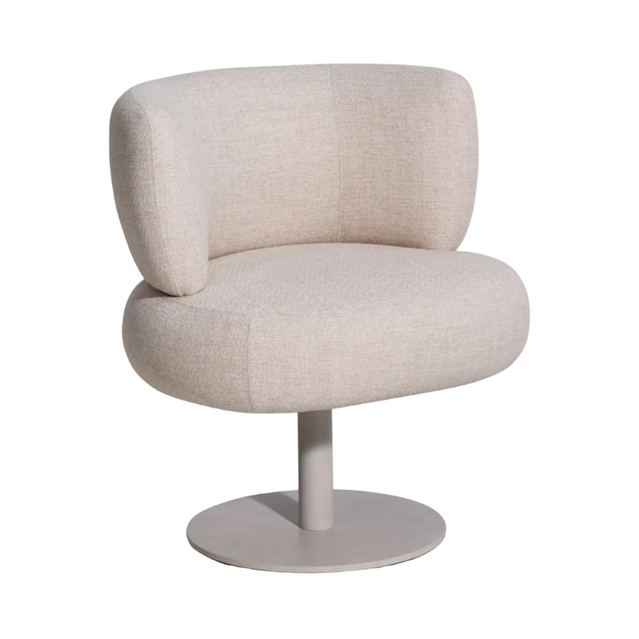 MASON Beige Swivel Outdoor Chair