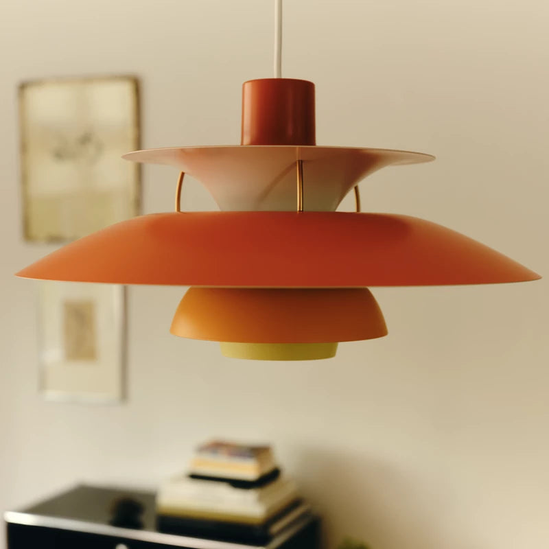 Lampa wisząca PH 5 odcienie pomarańczowego