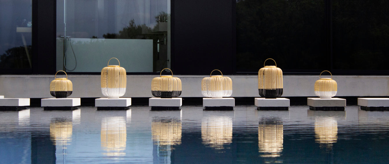 Přenosná lampa TAKE A WAY černá