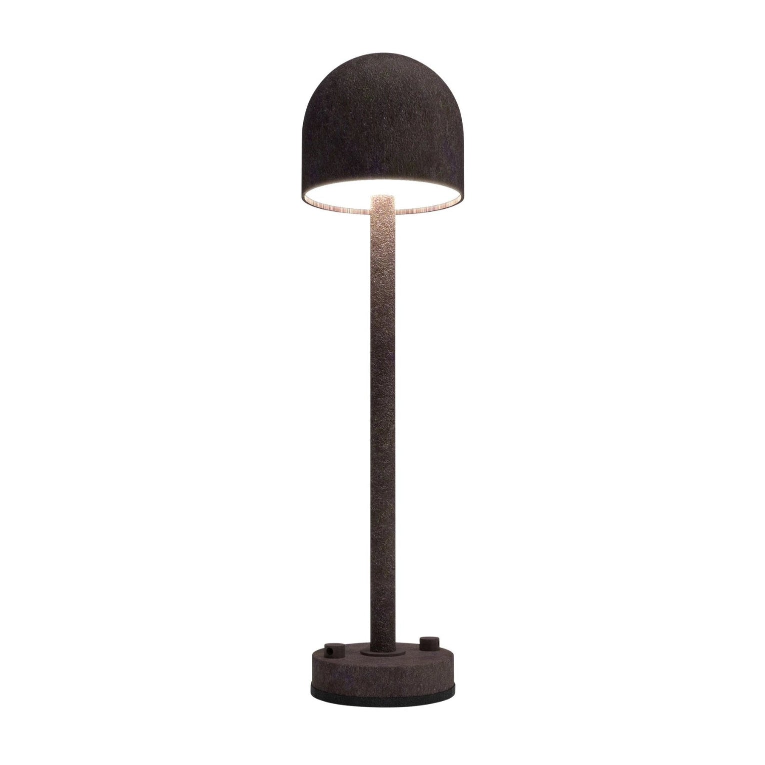 Zahradní stojací lampa BOLETO hnědá