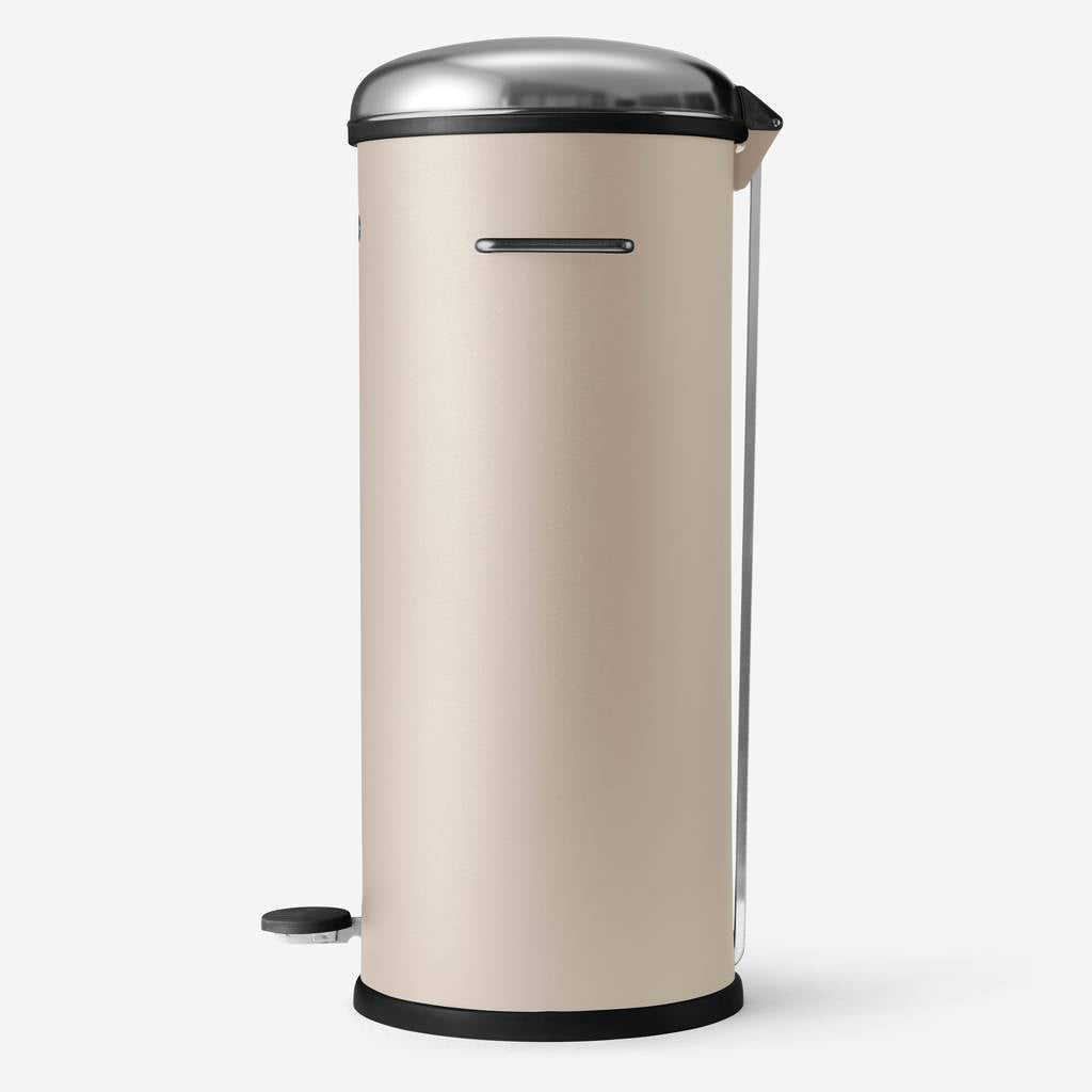 Trash Can PEDAL BIN beige