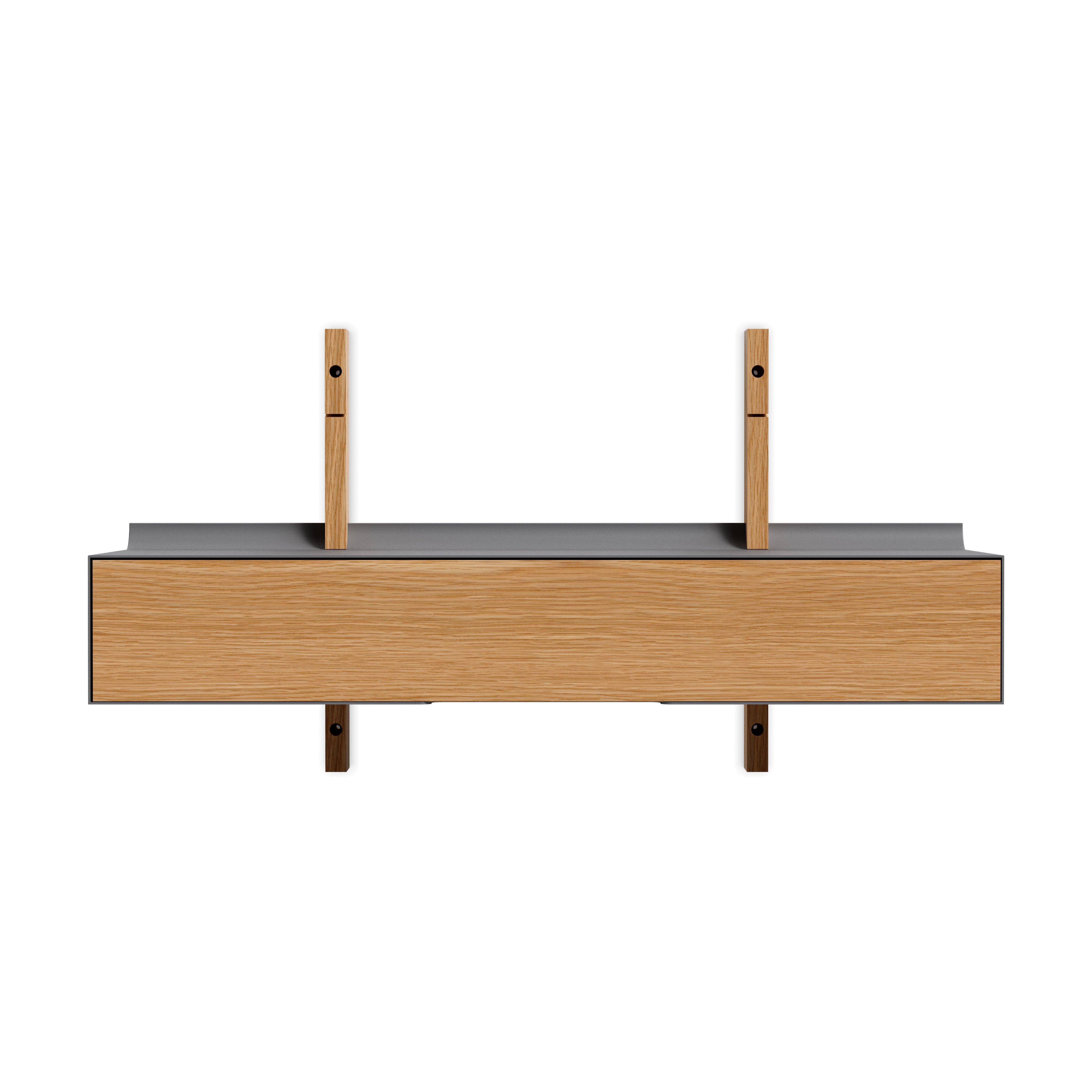 SMILE wall cabinet gray