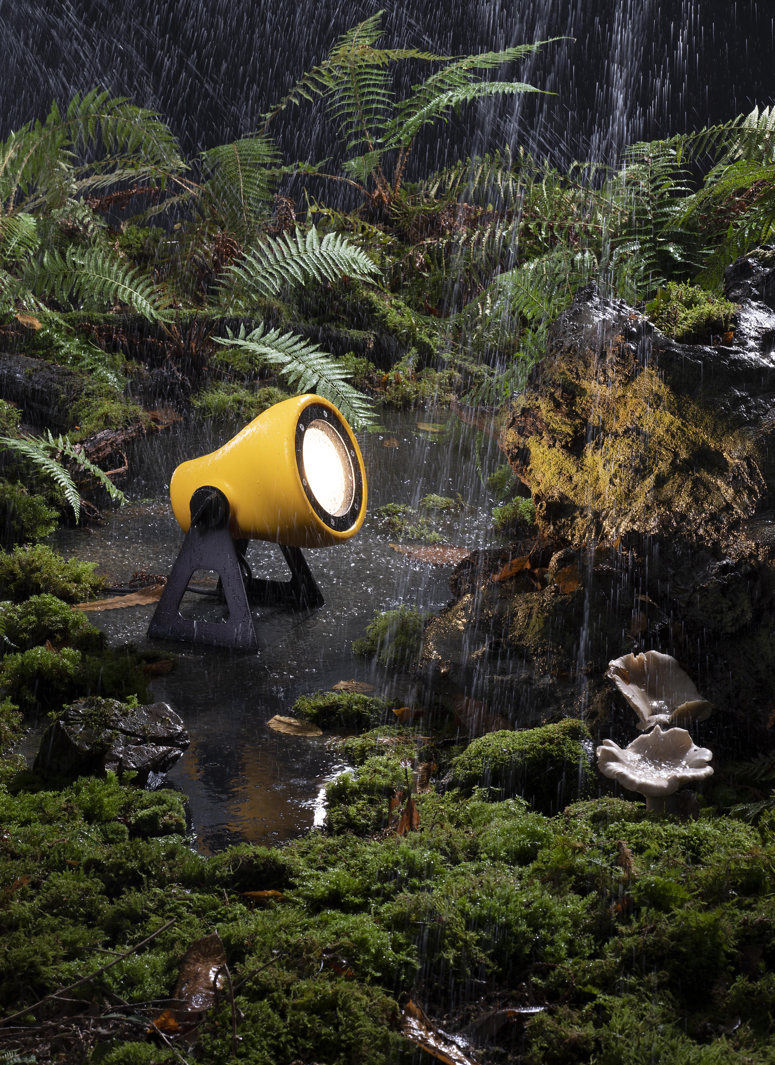 Lampa zewnętrzna podłogowa FROG żółty