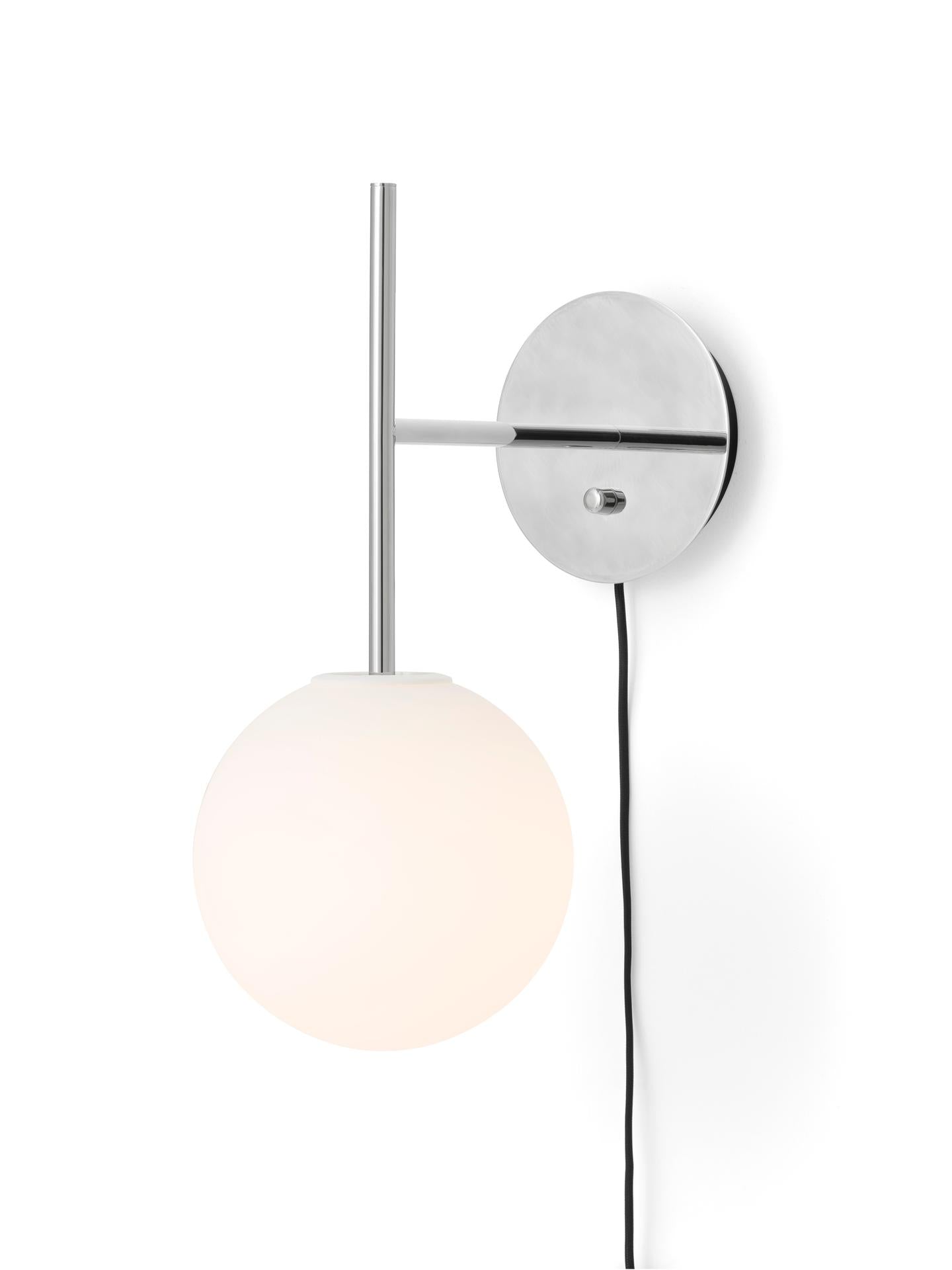 Nástěnná lampa TR BULB leštěná ocel