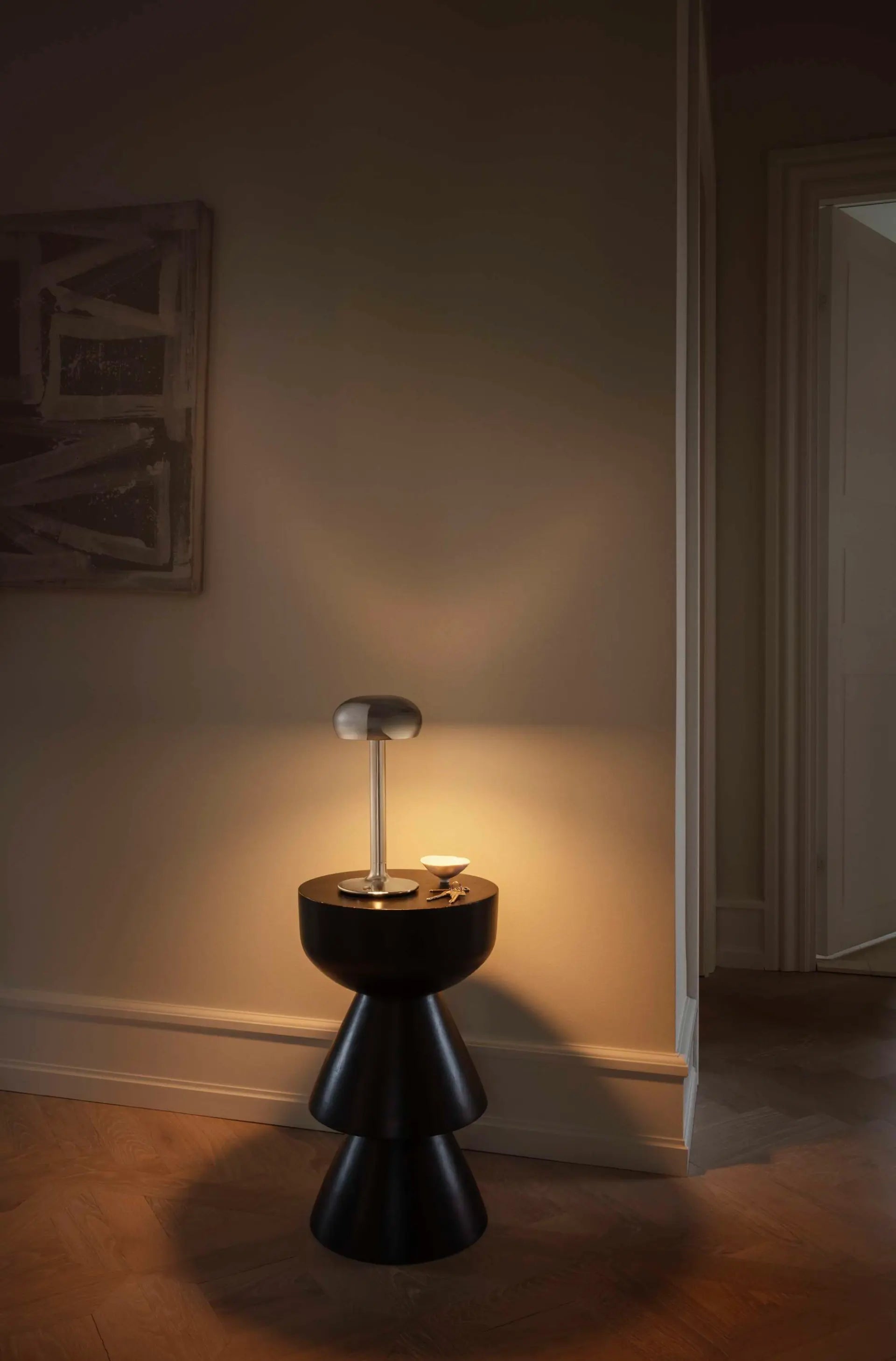 EMENDO portable lamp silver