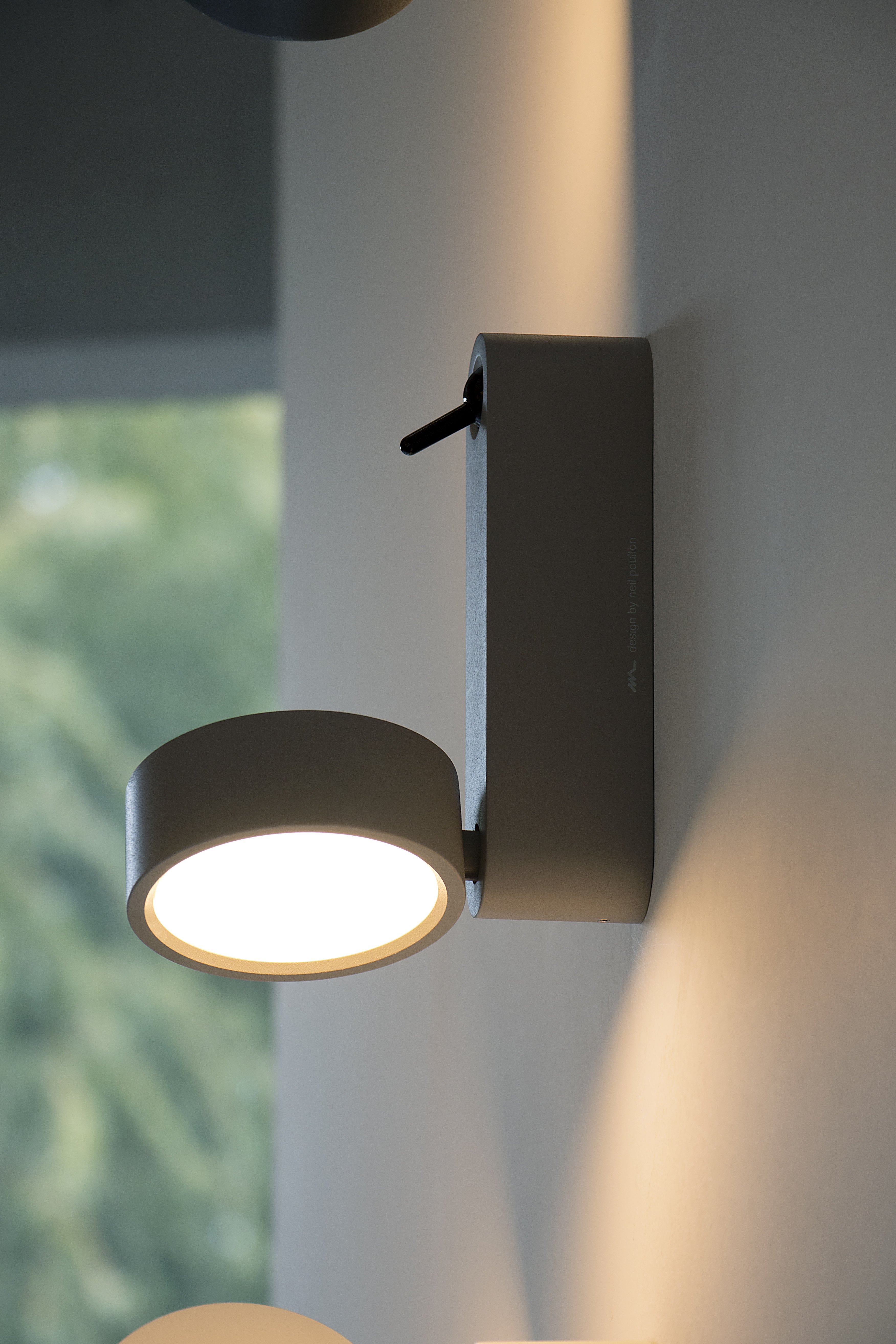 Lampa ścienna TOGGLE antracytowy – Martinelli Luce
