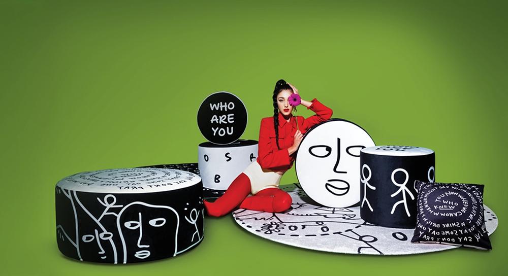 Dywan CHOREOGRAPHER biały