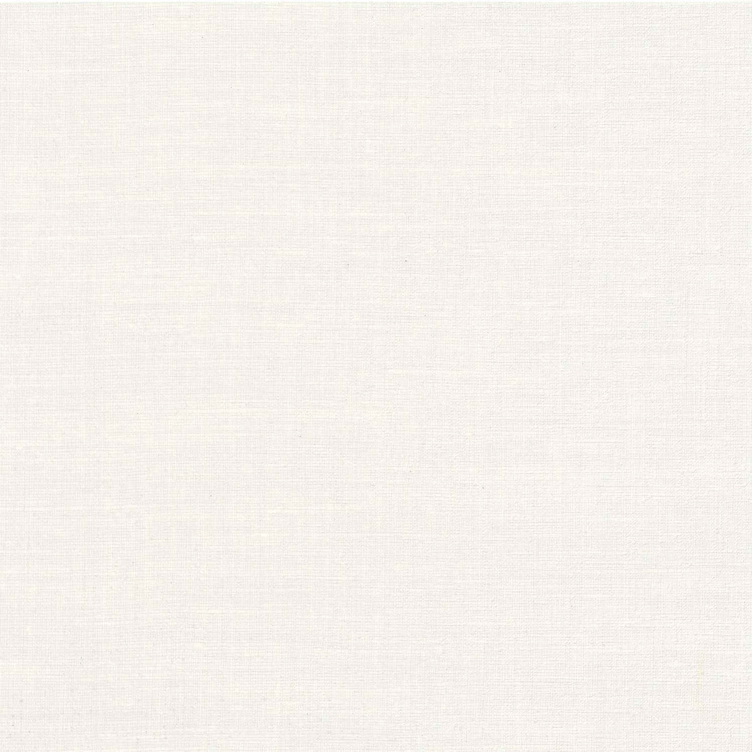 Tapeta se strukturou napodobující lněné plátno SHINOK - FLEUR DE COTON teplá bílá