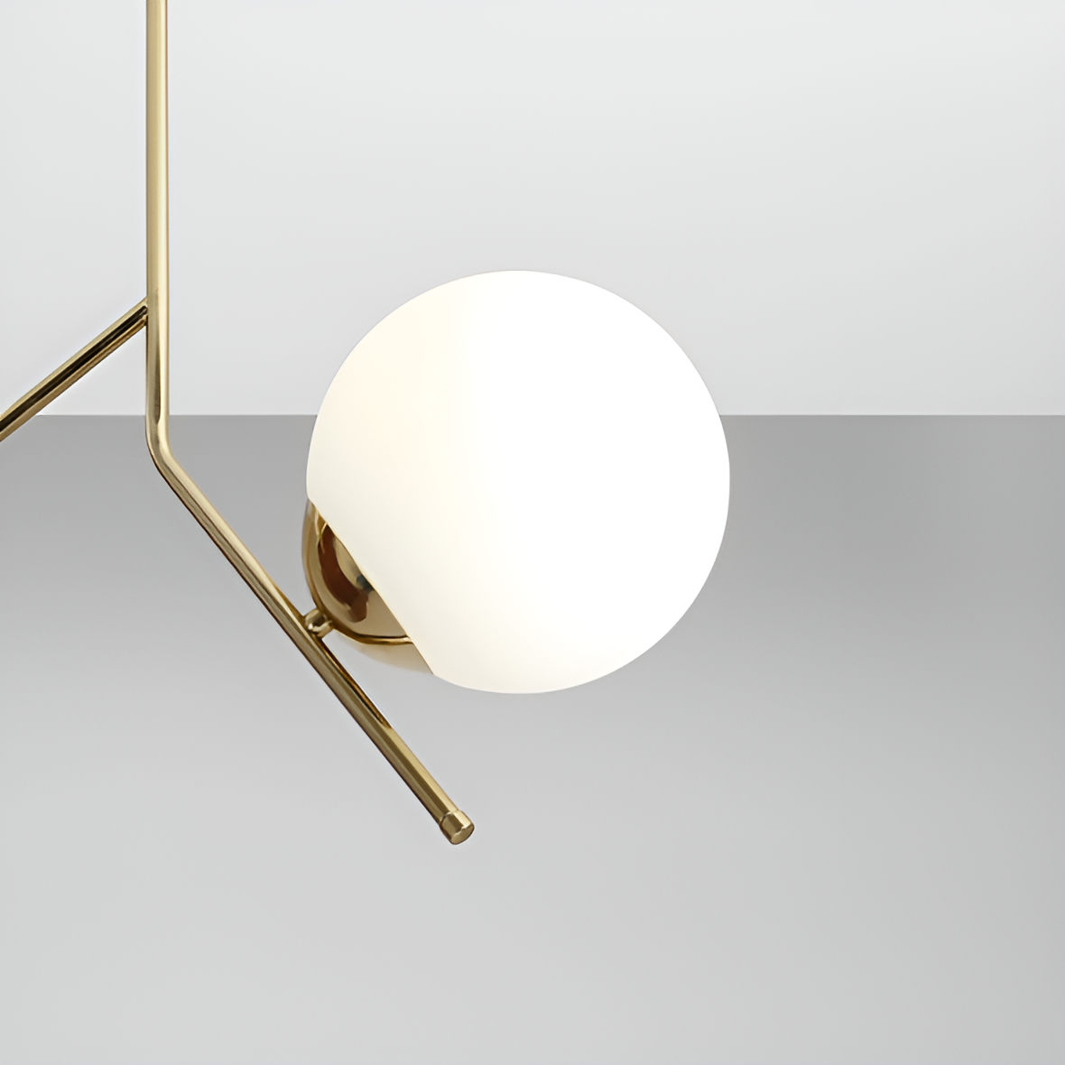 GALLIA DUO Gold Two-Point Ceiling Light