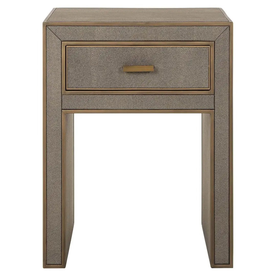 BLOOMVILLE Brown Nightstand
