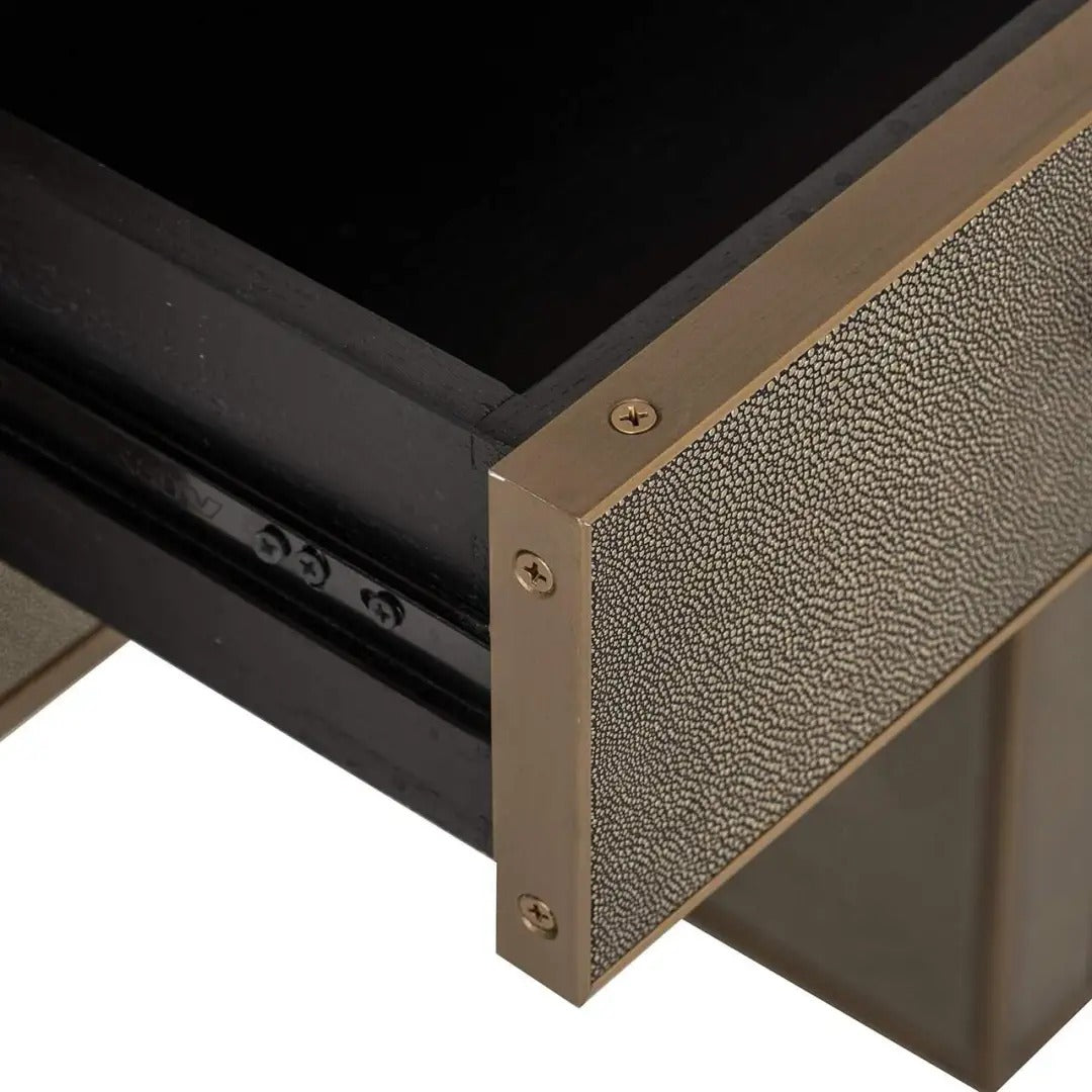 BLOOMVILLE Brown Nightstand