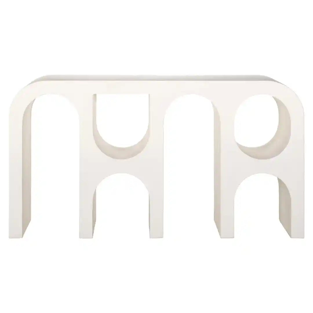 BLOOMSTONE Console with Arches White