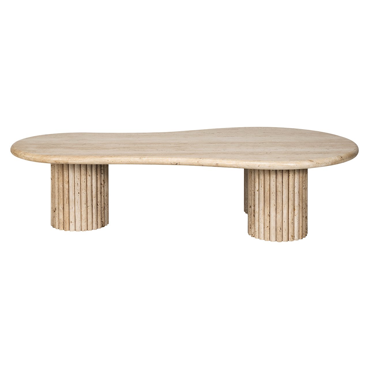 LA CANTERA travertine coffee table