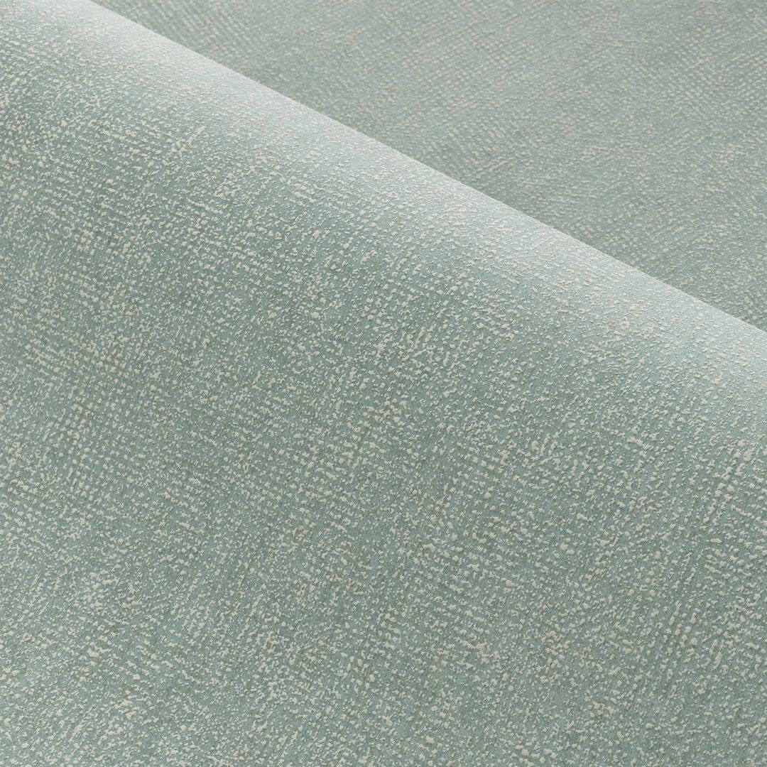 Structural wallpaper imitating linen TENERE - CELADON mint green