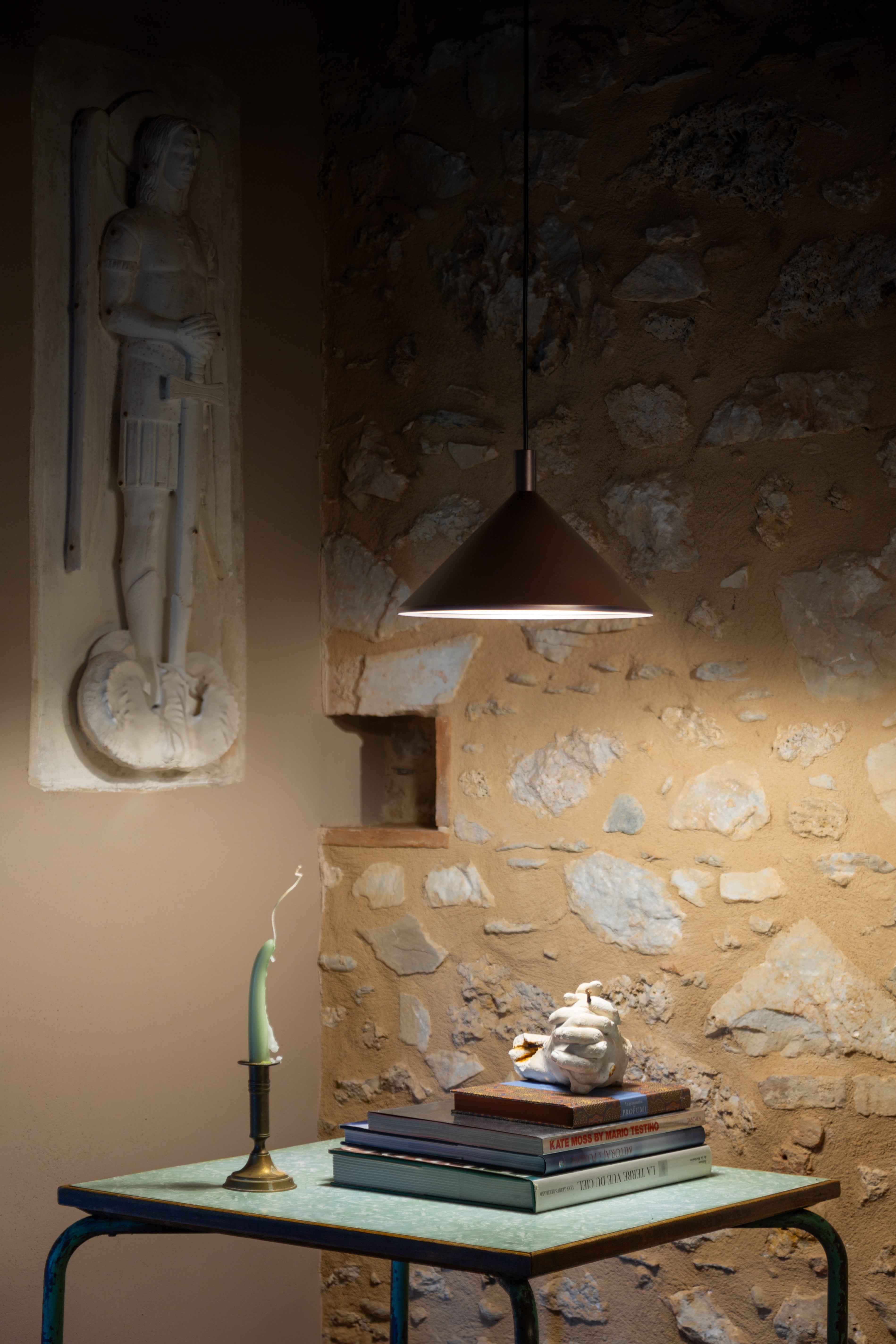 Lampa visící CONO černá