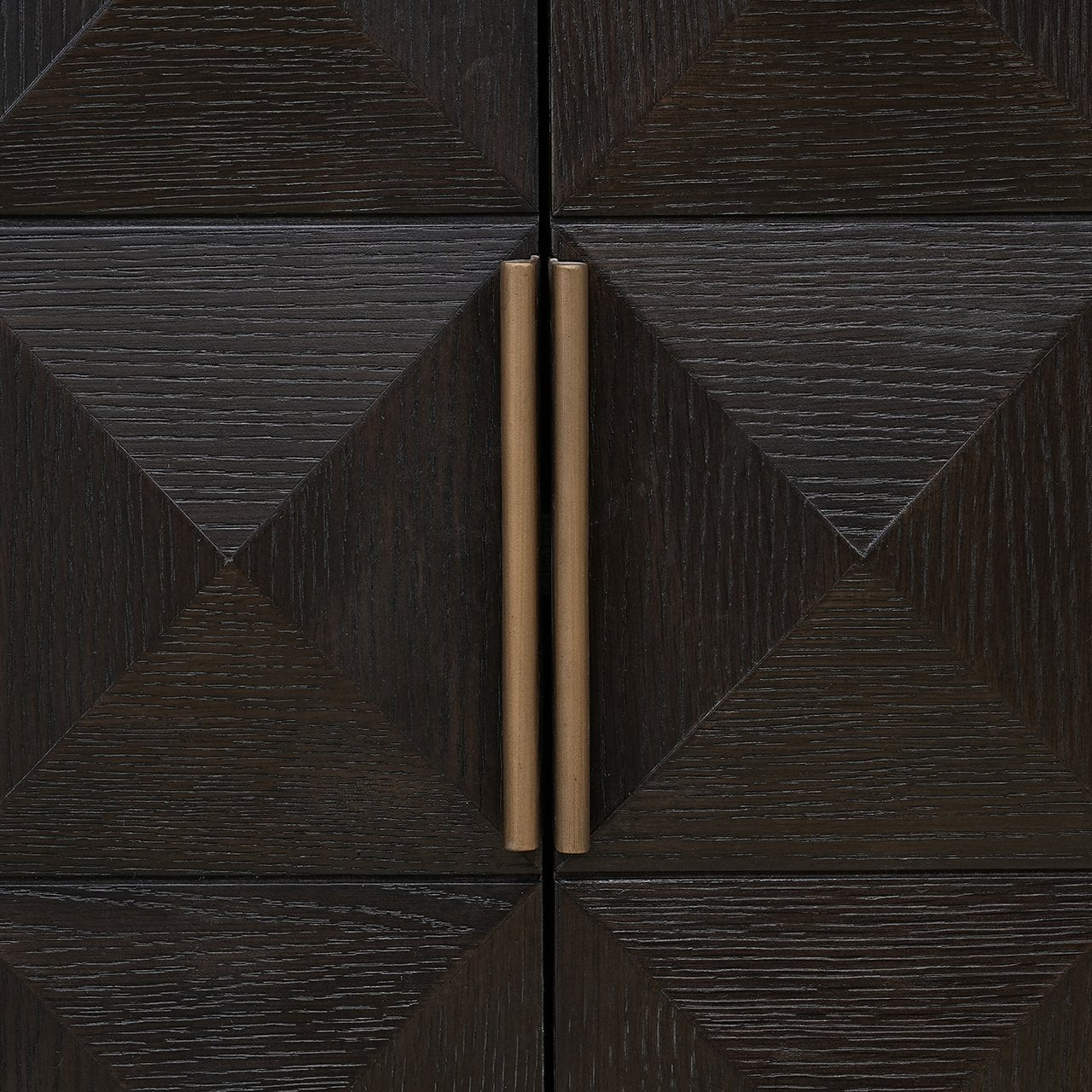 4-door CLAREMONT chest of drawers brown with beige top