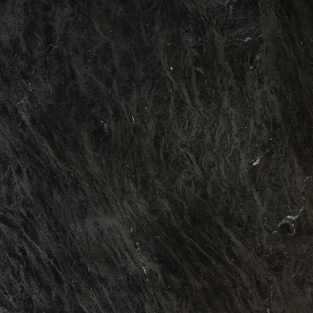 Komoda FINSBURY antický zlatý s černým mramorem