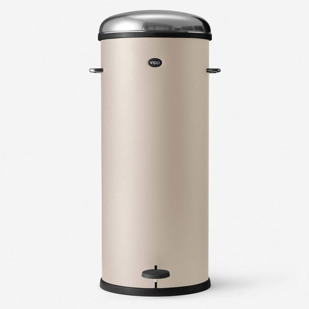 Trash Can PEDAL BIN beige