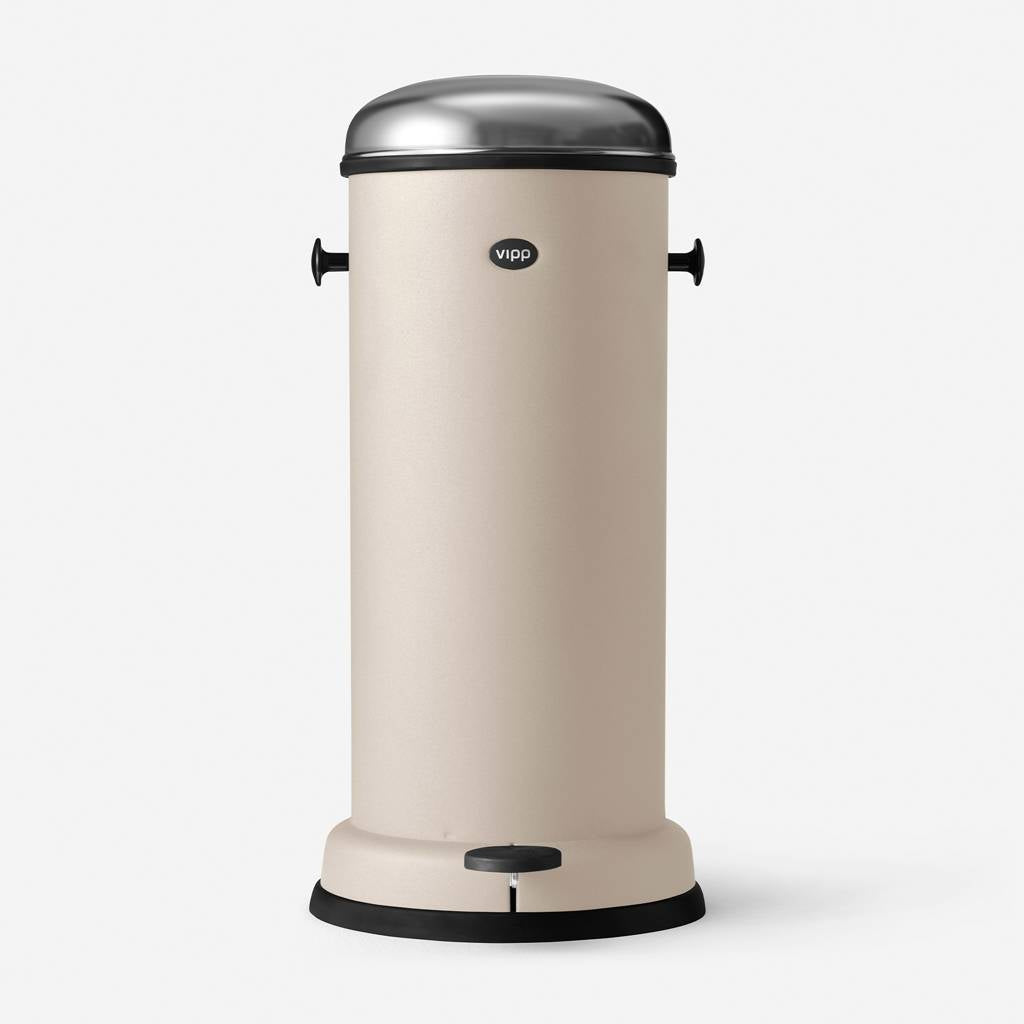 Trash Can PEDAL BIN beige