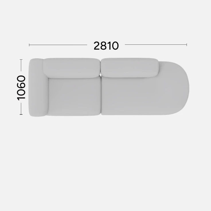 Narożnik prawostronny BABBLE personalizowany