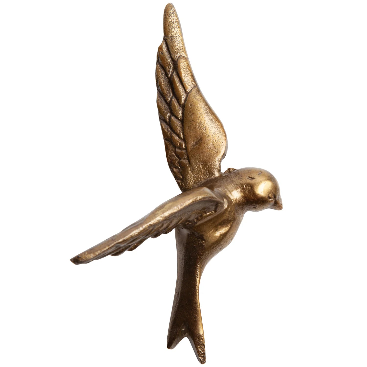 AVALER TOO BIRDS wall decoration antique brass